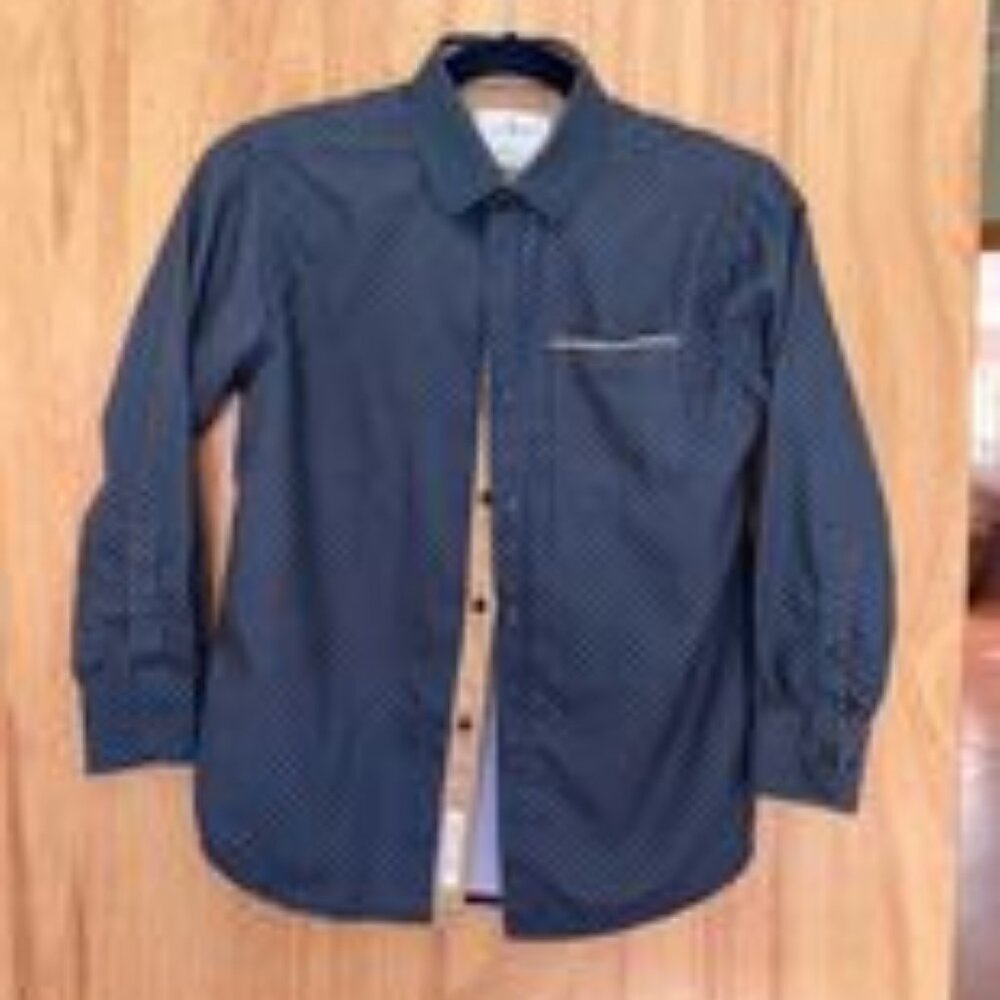 Big boy size 8 Long Sleeve button down shirt